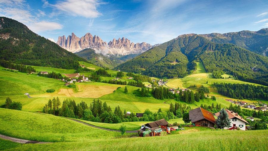 Dolomitas, localizadas no norte da Itália - iStock