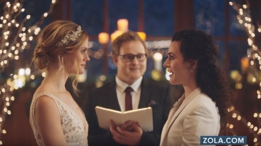 Site de planejamento de casamentos Zola exibe comercial com casais do mesmo sexo - Reprodução/Youtube