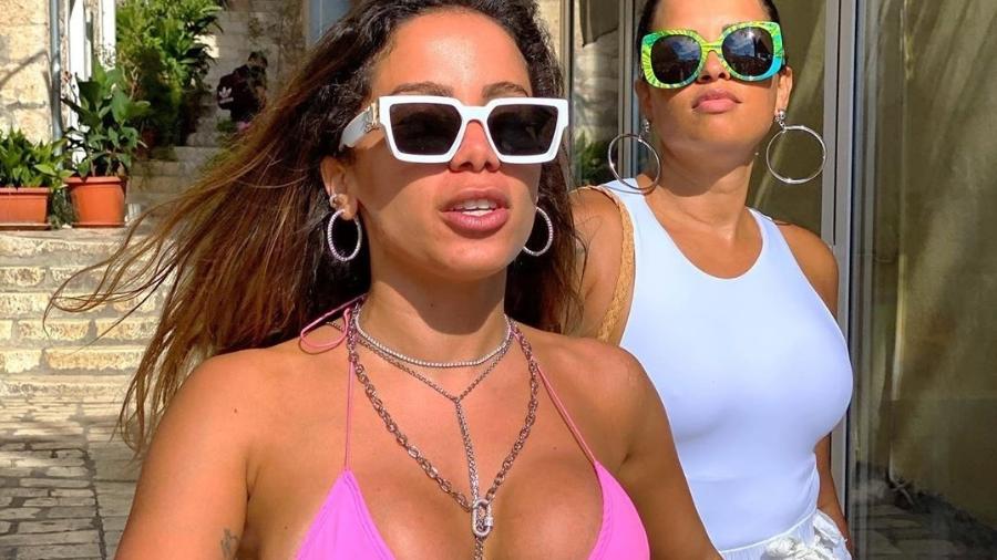 Anitta e Ariadna Arantes curtiram passeios juntas na Croácia - Reprodução/Instagram