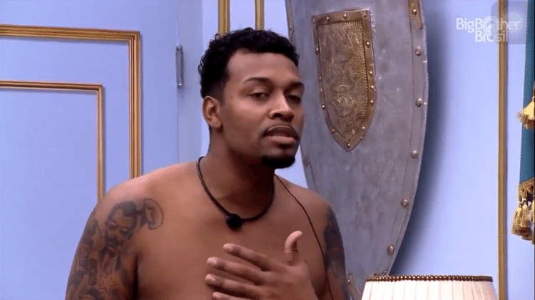 BBB 21: Nego Di no quarto do líder - Reprodução/Globoplay - Reprodução/Globoplay