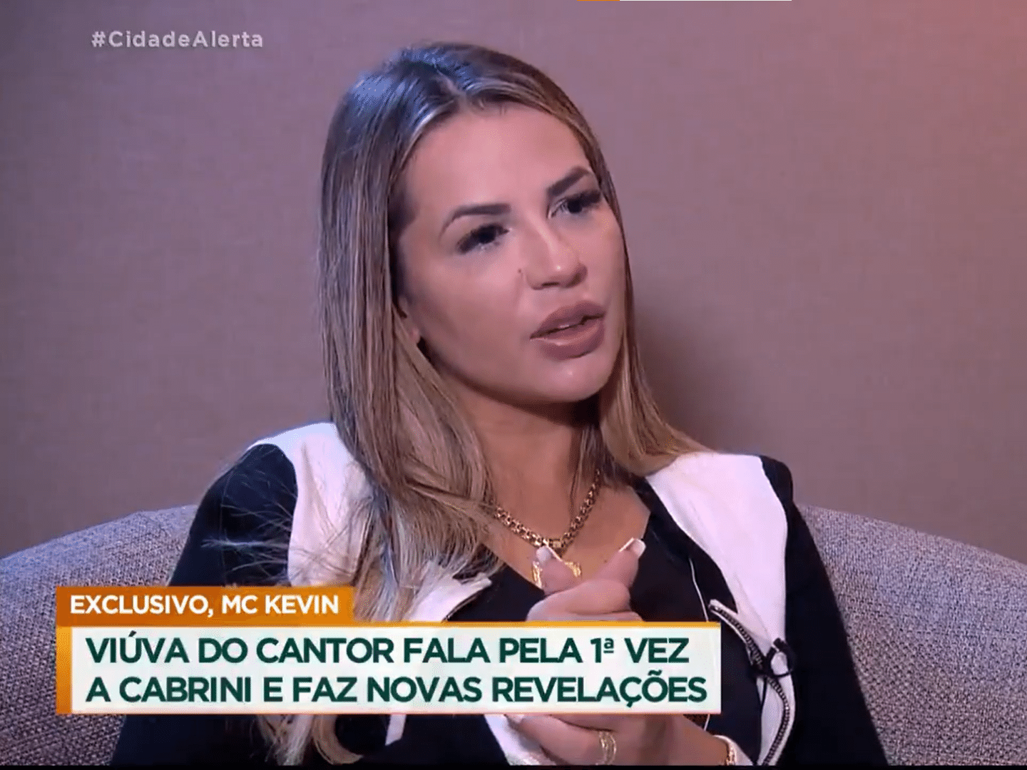 MC Kevin: Viúva diz que deu um tapa em acompanhante de luxo