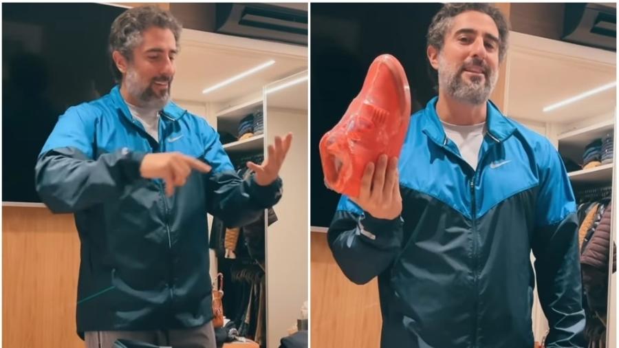 Marcos Mion mostra tênis que usará quando pisar na Globo como funcionário pela primeira vez; peça é milionária - Reprodução/Instagram