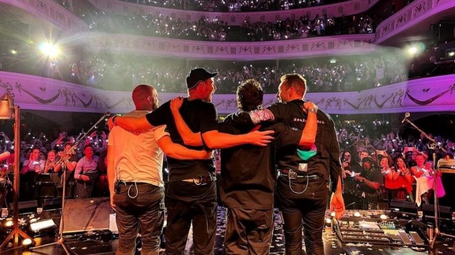 Coldplay promete jogo de luzes em show no Rock In Rio - Reprodução