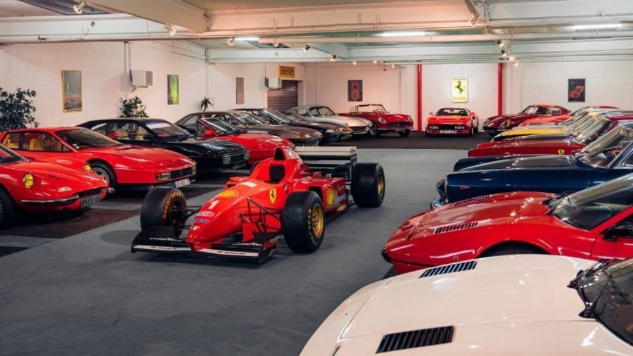 Coleção de Ferraris à venda - Divulgação