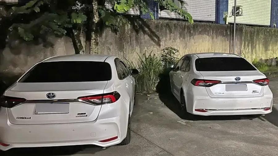 O documento do Toyota Corolla clonado era verdadeiro, mas pertencia a outro carro - Reprodução