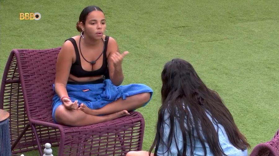 BBB 24: Pitel discute com Alane sobre deboche