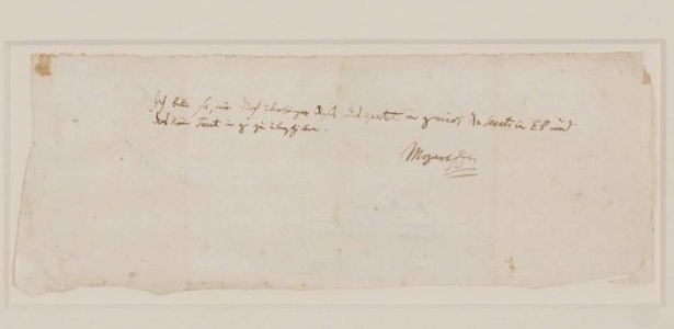 Em carta, Mozart pede a amigo que lhe envie três partituras via correio   - Reprodução/RR Auction