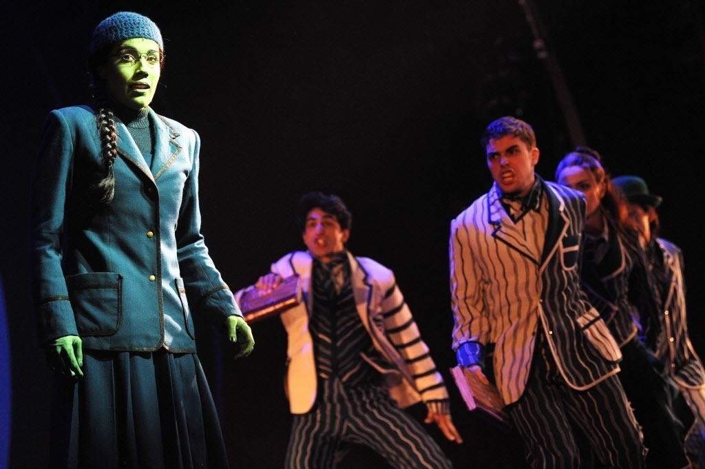 25.jan.2016 - Ensaio do musical "Wicked", no teatro Renault, em São Paulo - Emiliano Capozoli/UOL