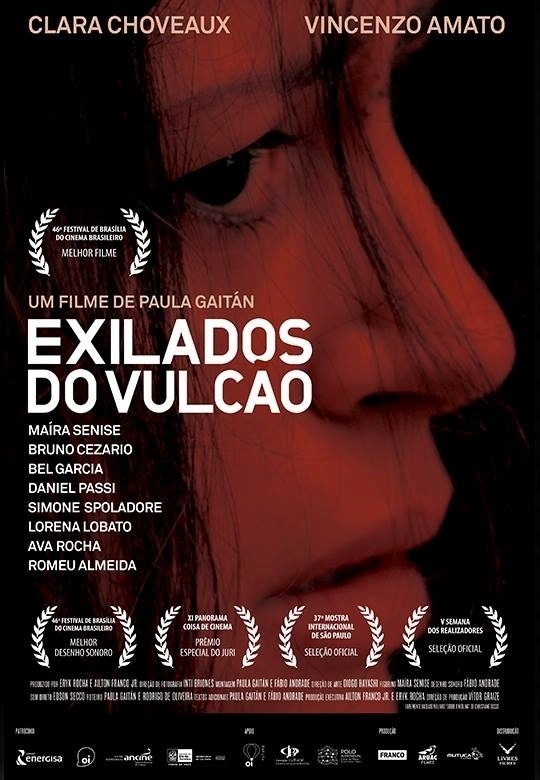 Pôster do filme "Exilados do Vulcão" - Divulgação