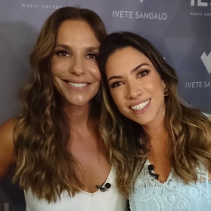 Patrícia Abravanel gravou entrevista com Ivete em Salvador - Divulgação - Divulgação
