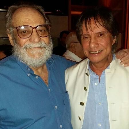 Walther Negrão e Roberto Carlos juntos em aniversário - Divulgação - Divulgação