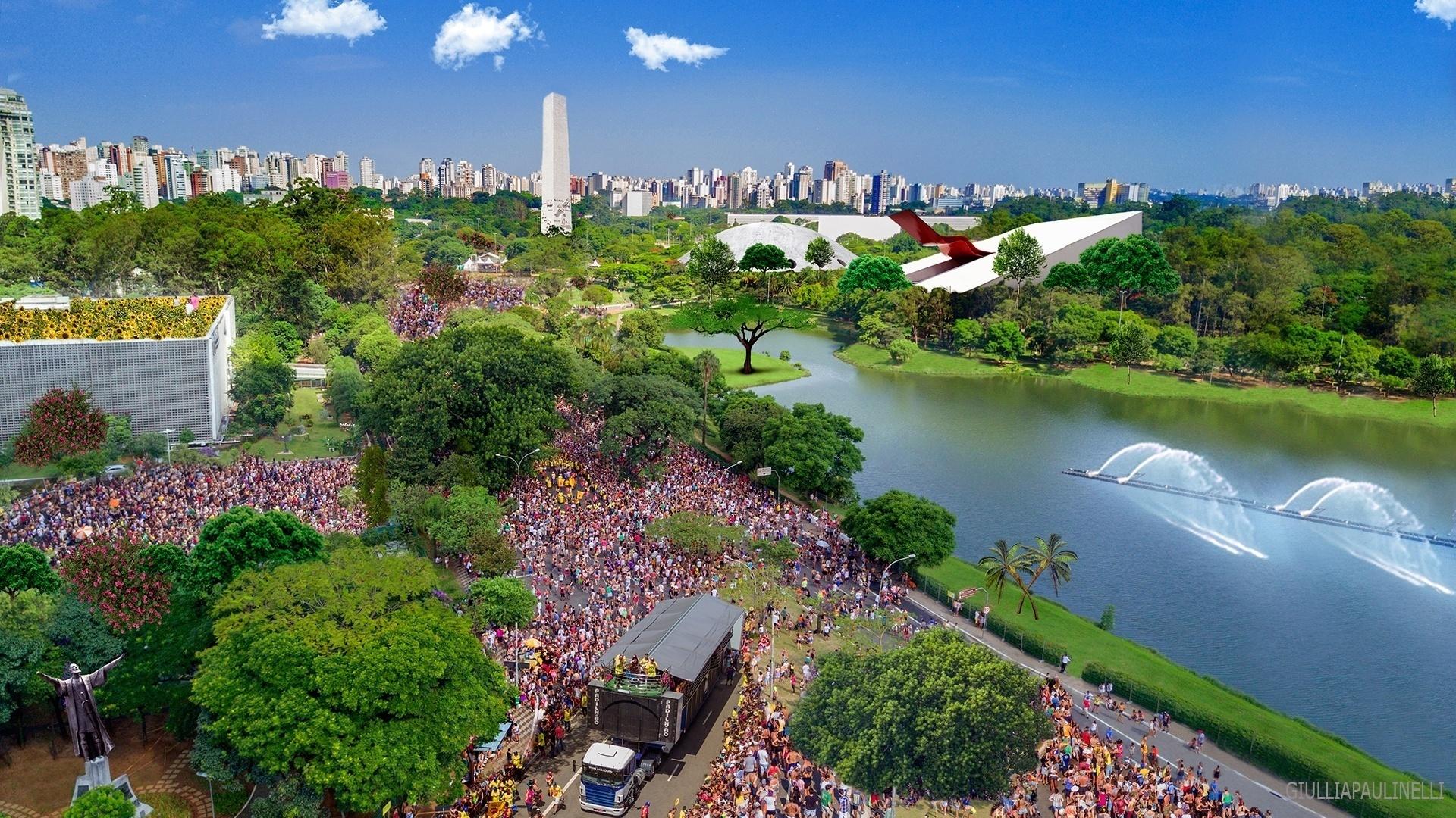 Procissão - Bloco Bicho Maluco Beleza - Giullia Paulinelli