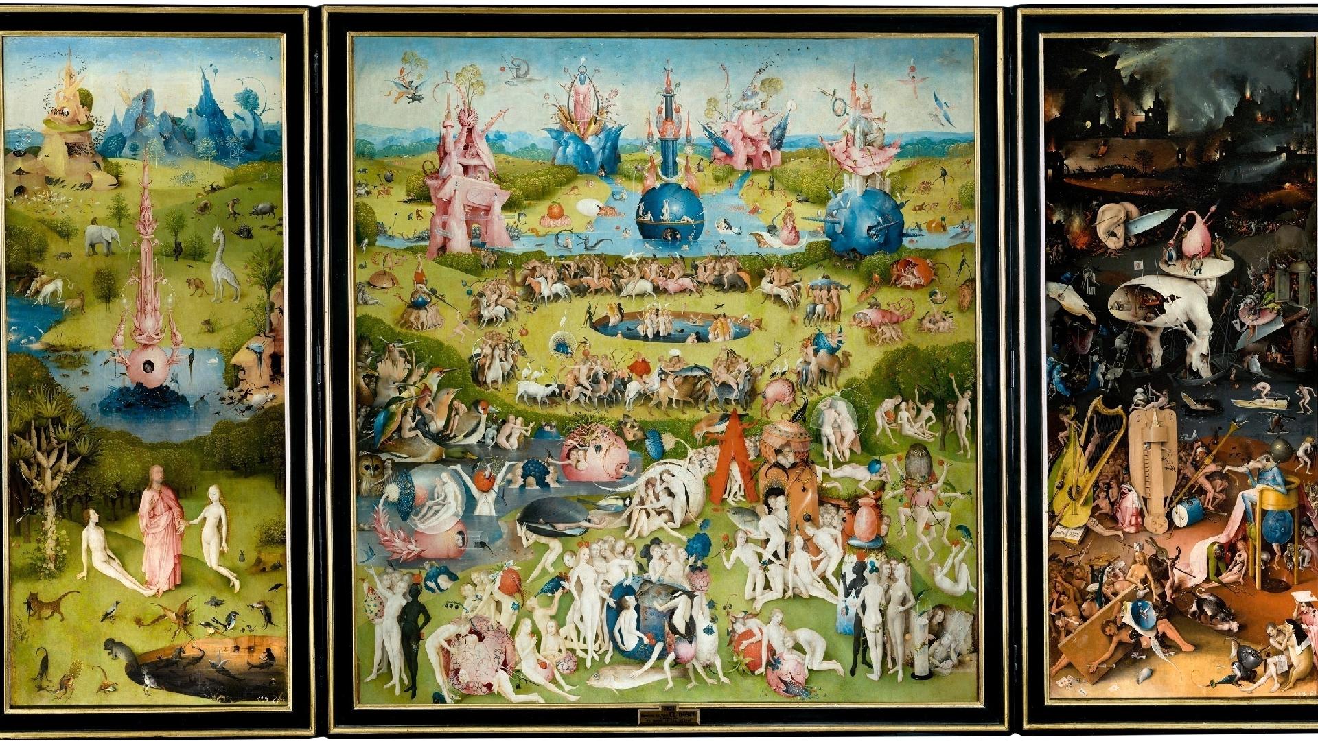 "O Jardim das Delícias Terrenas" (1504) - Reprodução