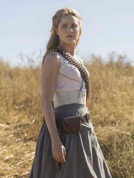 Evan Rachel Wood, a Dolores de "Westworld", em foto da segunda temporada - John P. Johnson/HBO