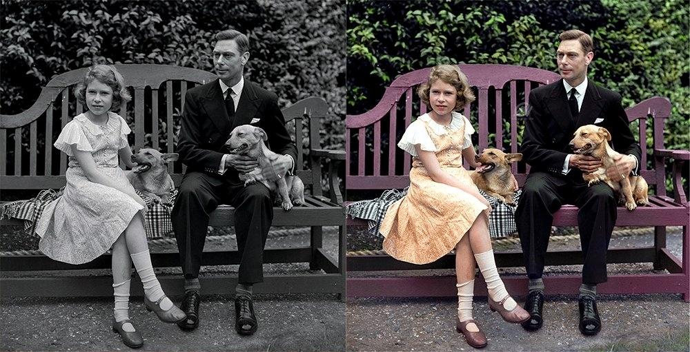 Rainha Elizabeth - Arte: Marina Amaral