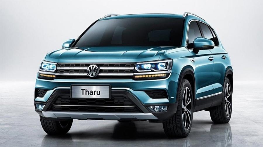 Volkswagen Tarek, já revelado na China como "Tharu": SUV chega em 2020 com missão de tirar o sossego do Jeep Compass - Divulgação