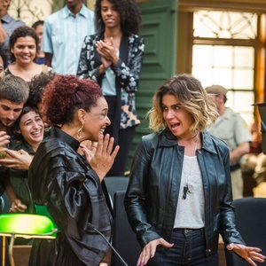 Luzia (Giovanna Antonelli) é absolvida do crime - Mauricio Fidalgo/Globo - Mauricio Fidalgo/Globo