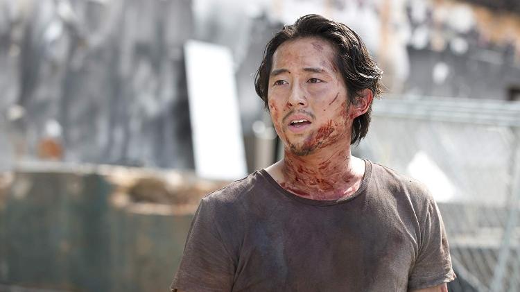 Steven Yeun como Glenn em "The Walking Dead" - Divulgação - Divulgação
