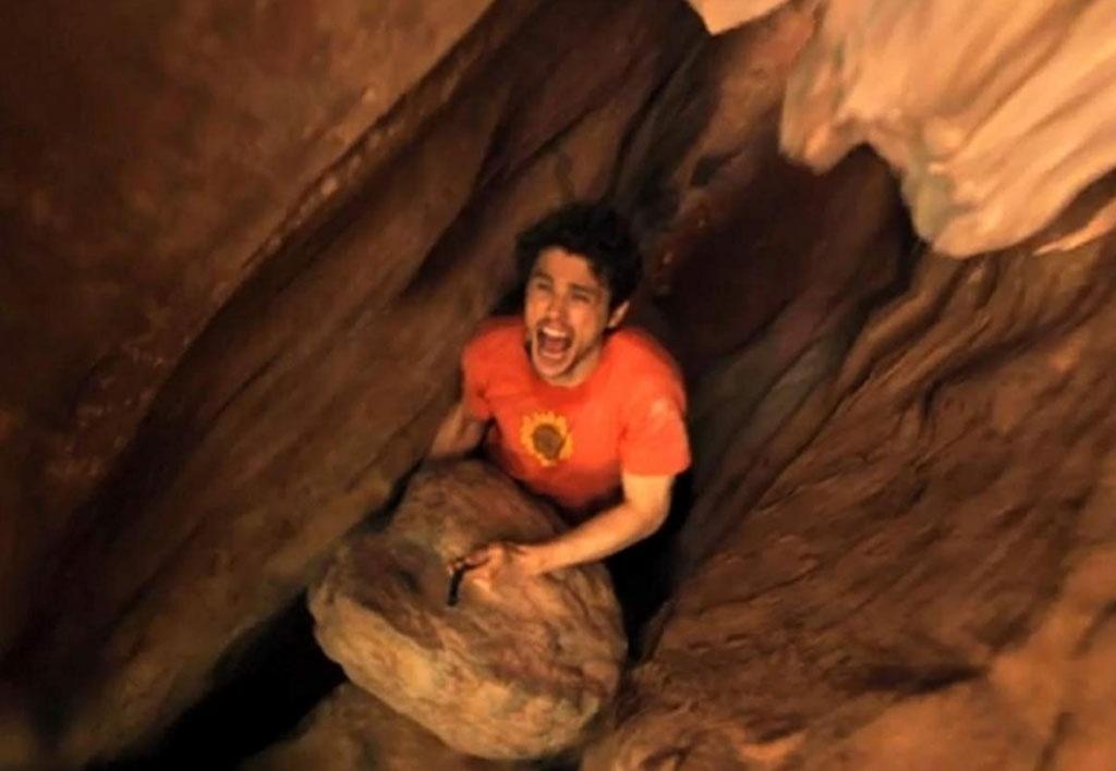 James Franco em "127 Horas" (2010) - Divulgação