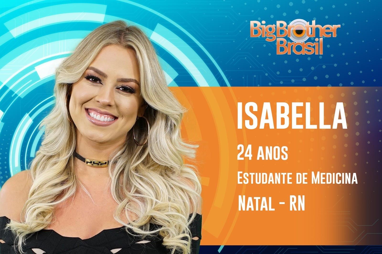 Isabella é a décima primeira participante do ?BBB19? - Reprodução/TvGlobo