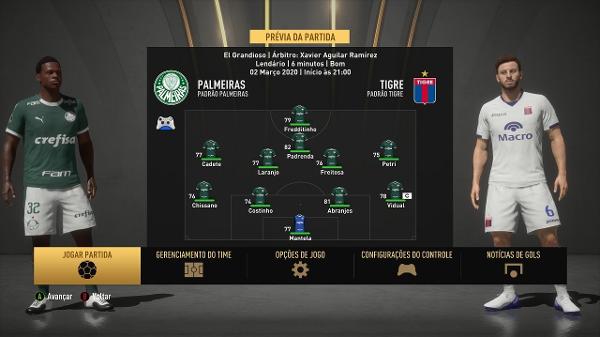 Libertadores dentro do game Fifa tem times brasileiros com atletas  genéricos - 19/02/2020 - Esportes - Fotografia - Folha de S.Paulo