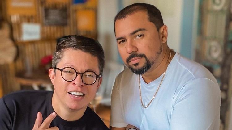 DJ Ivis com Xand Avião; o líder do Aviões do Forró rompeu a parceria profissional com ele após o escândalo - Reprodução/Instagram - Reprodução/Instagram