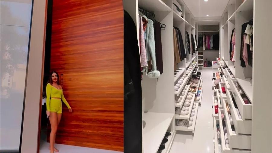 Jade Picon exibe closet "de milhões" - Reprodução: Instagram