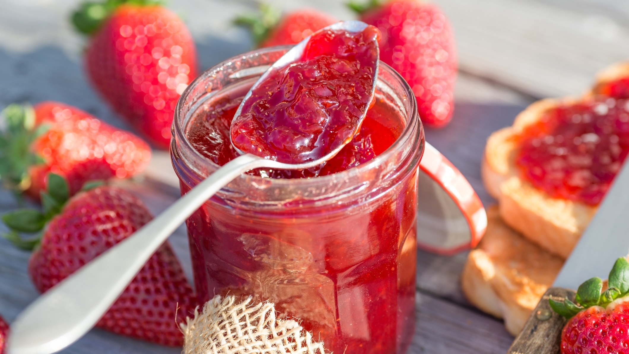 Receita de Geléia de morango, enviada por geisson fernando