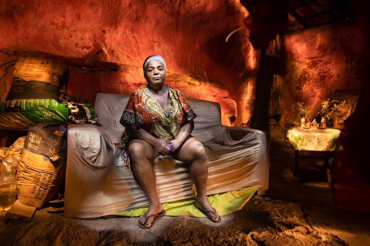 Dona Maria de Lourdes Oliveira, de 50 anos, moradora de Igatu - Rafael Martins/UOL - Rafael Martins/UOL