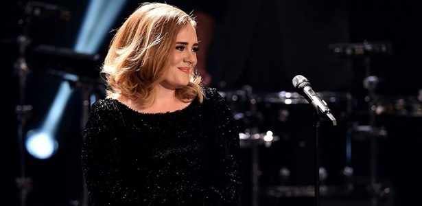 A cantora Adele, que fará show no Grammy - Getty Images