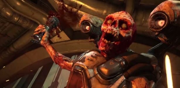 "Doom" traz de volta as partidas rápidas e monstros demoníacos do espaço - Divulgação