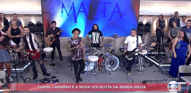 Banda Malta anuncia uma mulher como nova vocalista após saída de Bruno - Reprodução/TV Globo