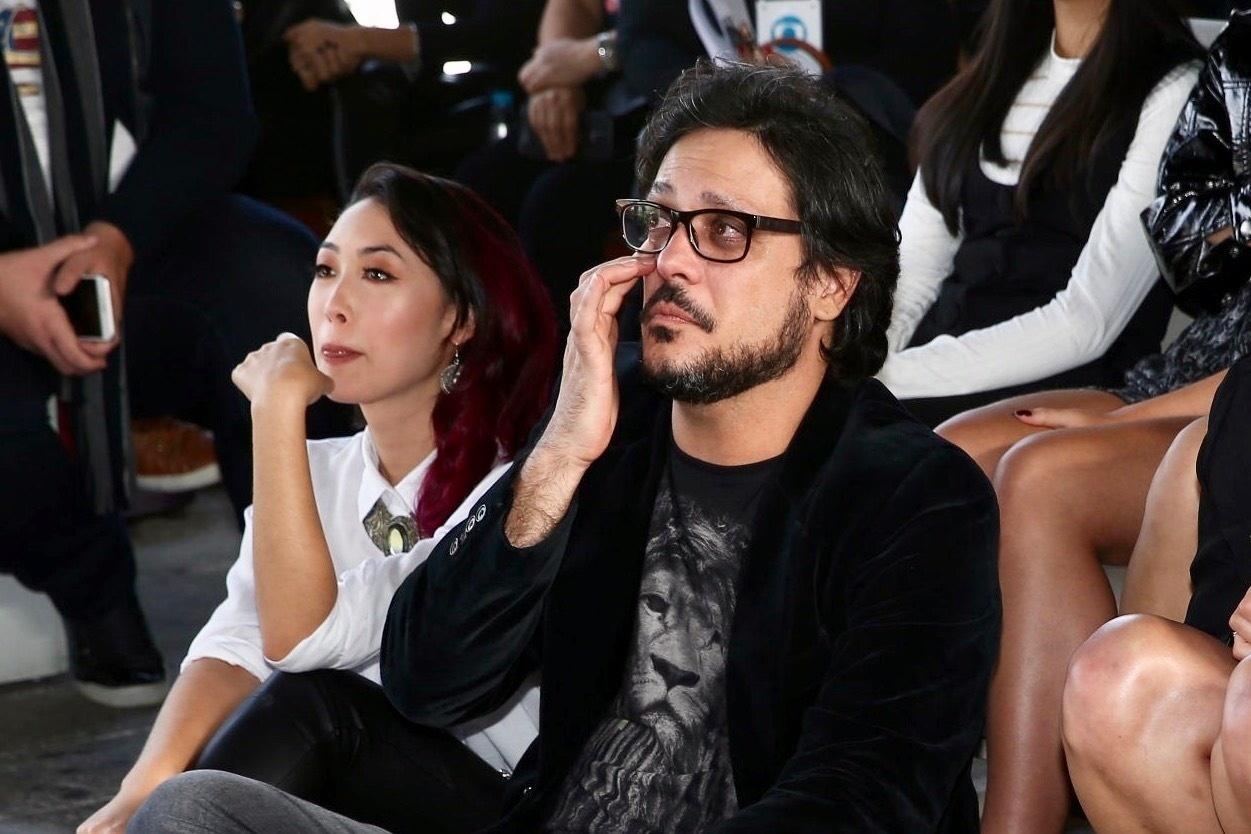 O ator Lúcio Mauro Filho se emociona com a apresentação do clipe da nova temporada de "Malhação", que estreia em maio - Manuela Scarpa/Brazil News