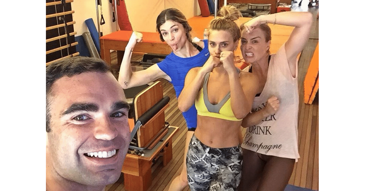 Chico Salgado tem várias famosos como alunas em sua academia - Reprodução/Instagram/@chicosalgado