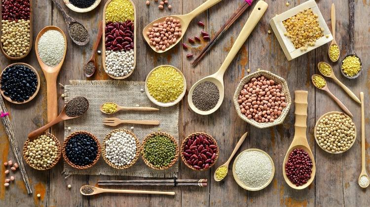 Feijão, grão-de-bico e lentilha e outras leguminosas são alimentos ricos em ferro  - iStock - iStock