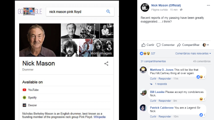 Nick Mason 2 - Reprodução - Reprodução