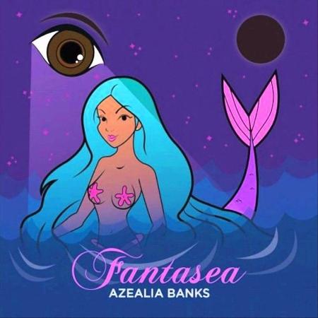 Capa do disco "Fantasea", de 2012, de Azealia Banks - Divulgação - Divulgação