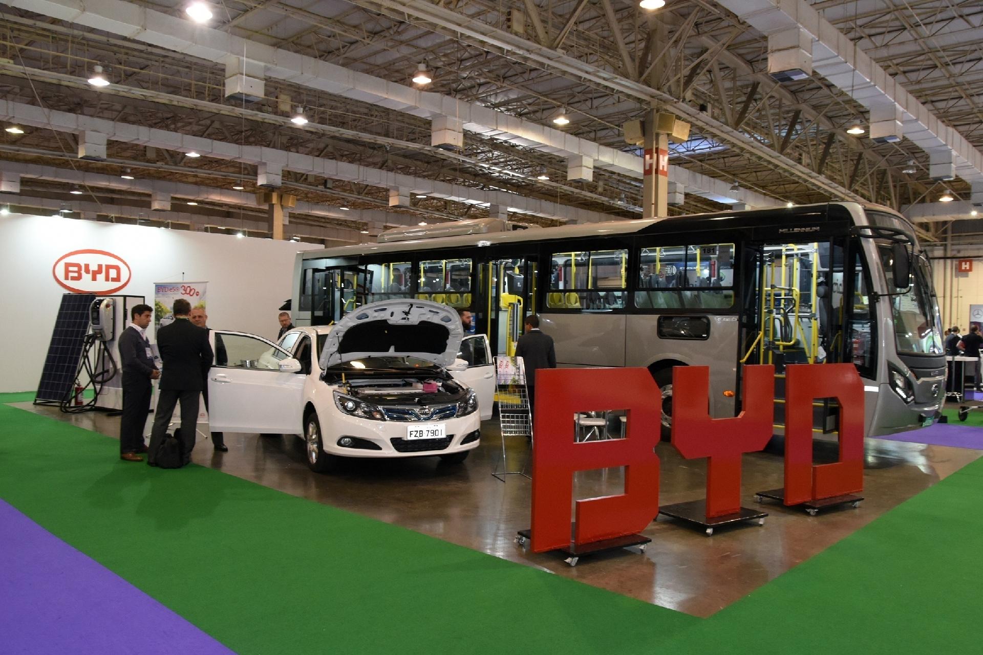 Estande BYD - Murilo Góes/UOL