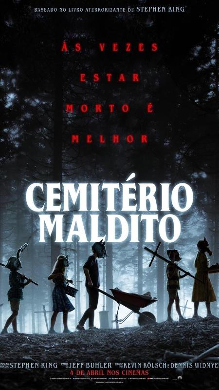 Cartaz de "Cemitério Maldito" - Divulgação - Divulgação