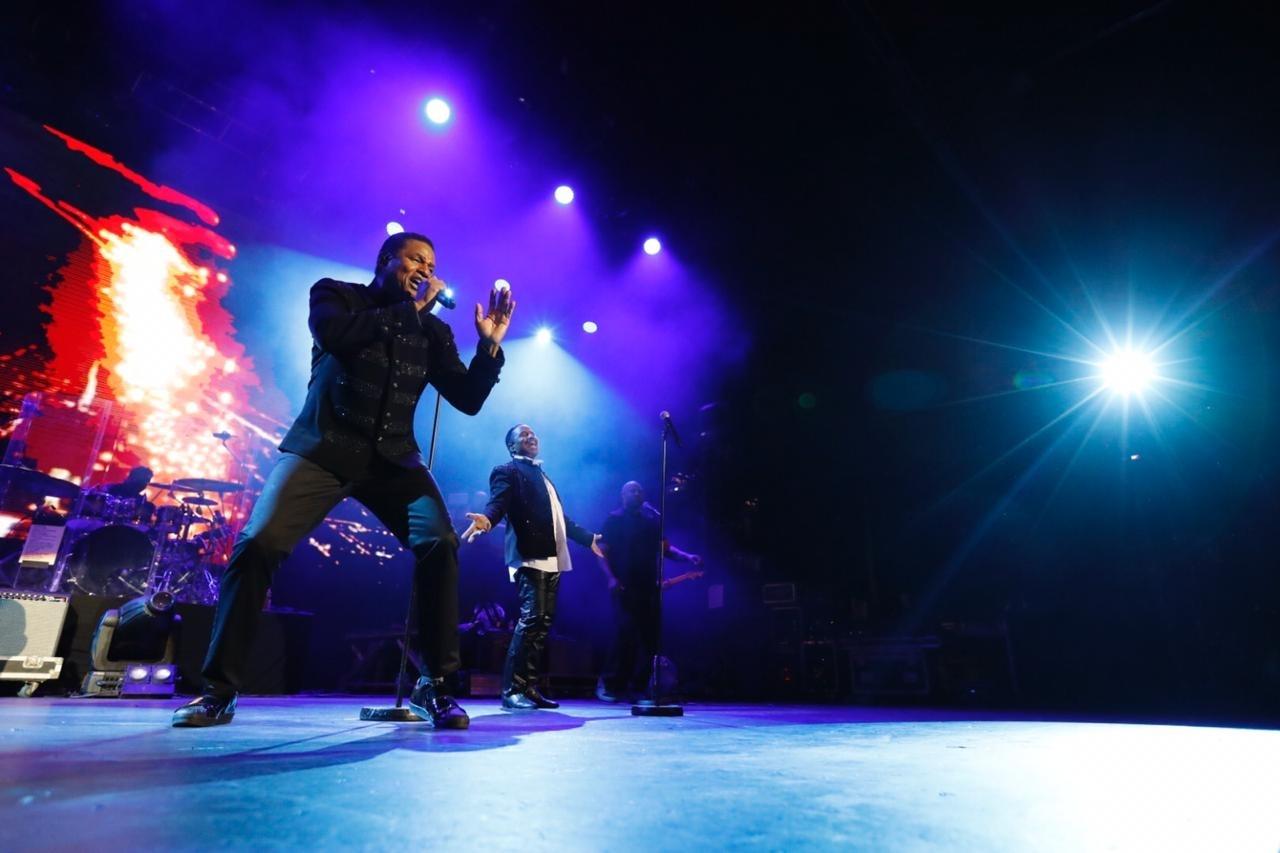 The Jacksons se apresenta no Espaço das Américas, em São Paulo - Simon Plestenjak/UOL