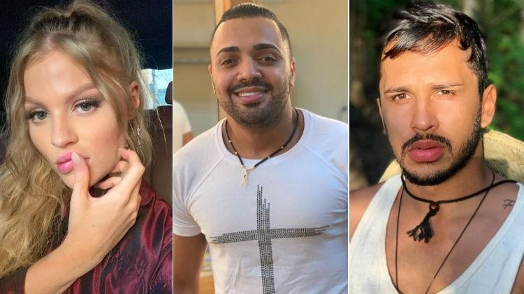 Luisa Sonza, Tirulipa e Lucas Guimarães - Fotomontagem/Reprodução/Instagram - Fotomontagem/Reprodução/Instagram