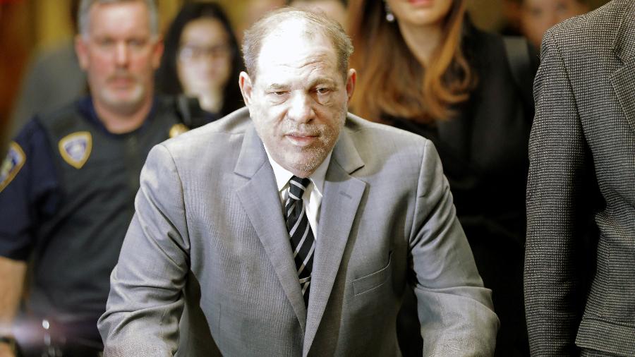 Harvey Weinstein no tribunal em Manhattan - REUTERS/Lucas Jackson/File Photo