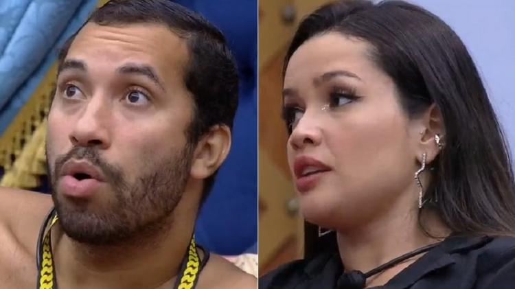BBB 21: Gilberto e Juliette conversam sobre cinema do líder - Reprodução/Globoplay - Reprodução/Globoplay
