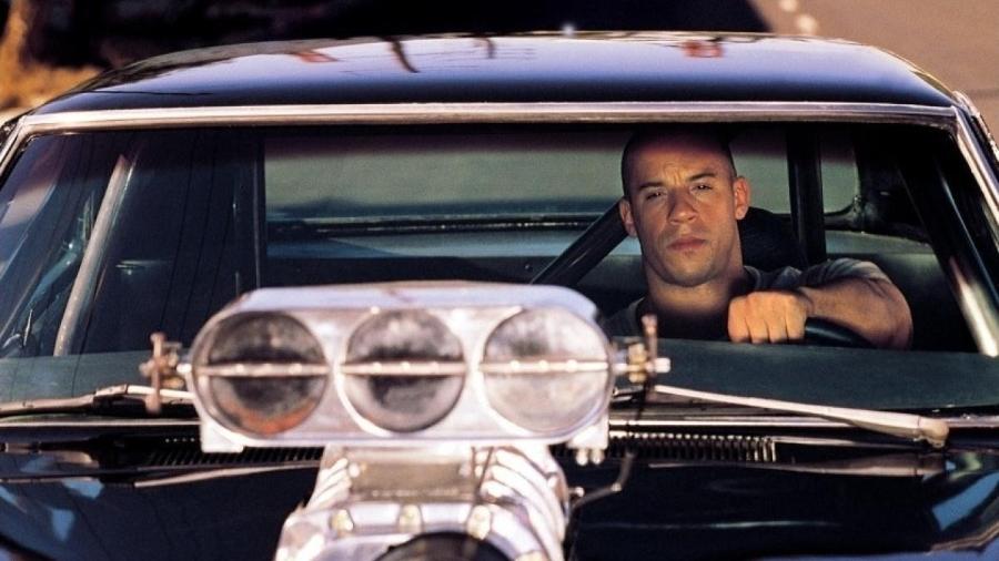 Vin Diesel em cena de "Velozes & Furiosos" (2001) - Divulgação