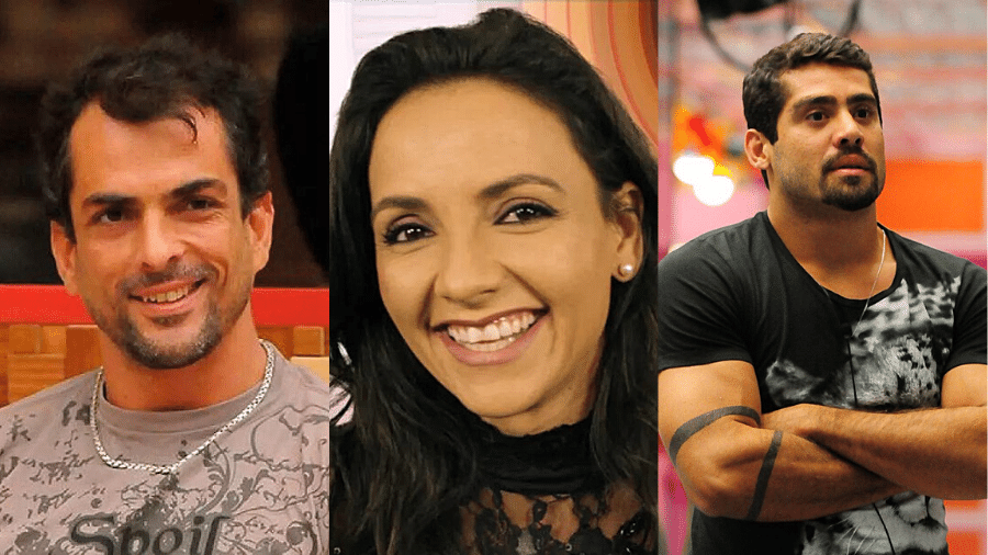 Marcelo Dourado, Marinalva e Yuri Fernandes estão entre os atletas que são ex-BBBs - Reprodução/TV Globo