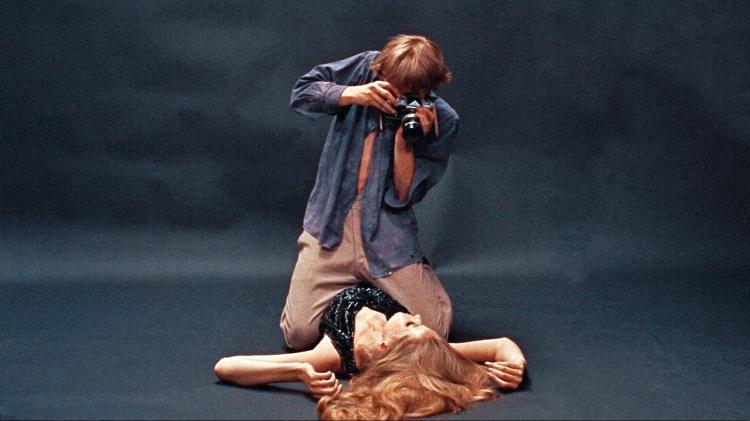 David Hemmings em "Blow Up: Depois daquele beijo" (1966), de Antonioni