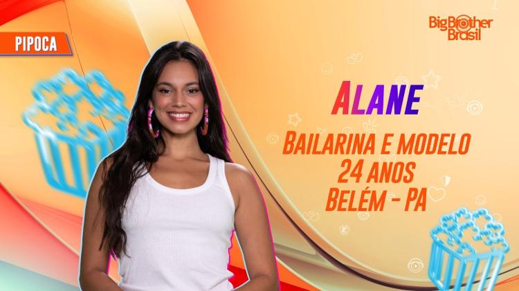 BBB 24: Alane faz parte do time da pipoca do reality