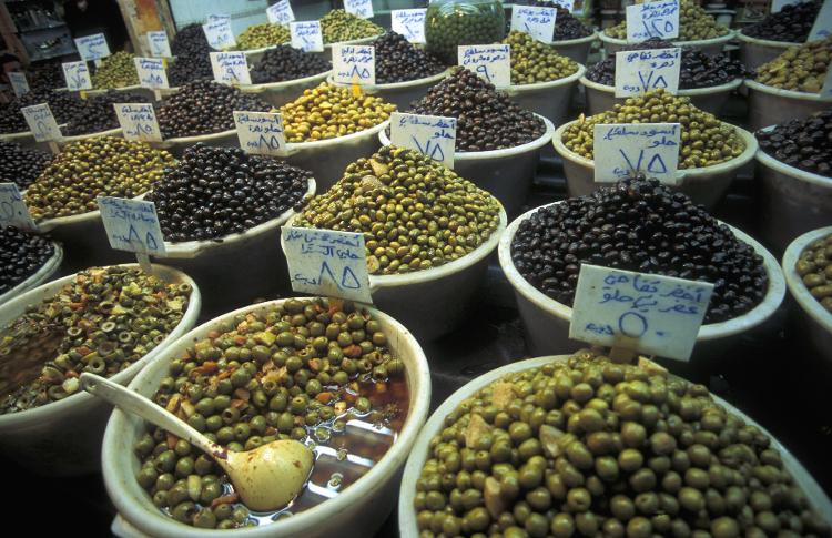 Souk em Aleppo, Síria