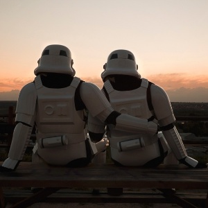 Fotógrafo espanhol Jorge Pérez Higuera cria série "The Other Side", que flagra o cotidiano imaginário dos stormtroopers - Jorge Pérez Higuera/www.perezhiguera.com
