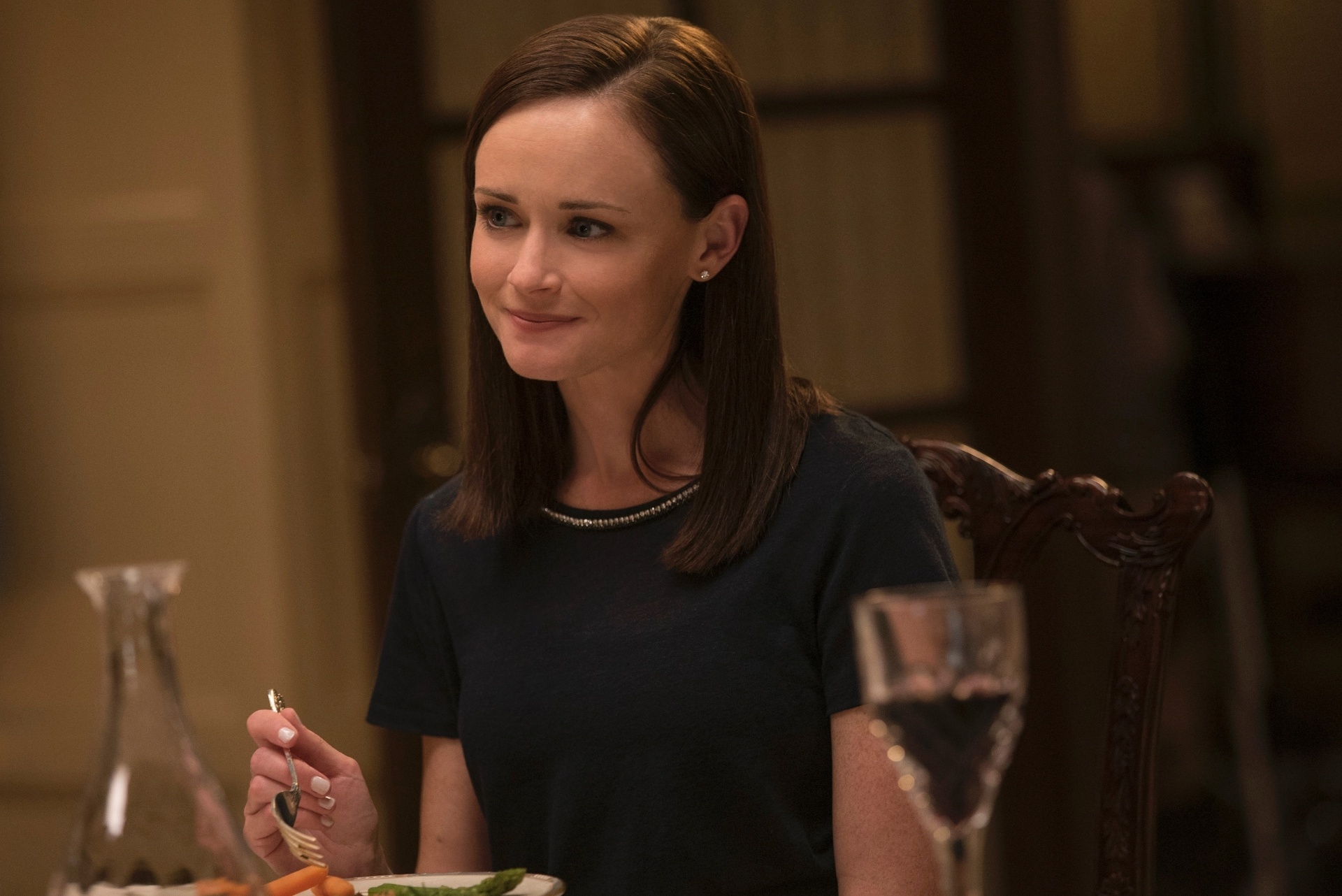 Rory (Alexis Bledel) em cena de "Gilmore Girls: Um Ano para Recordar" - Divulgação